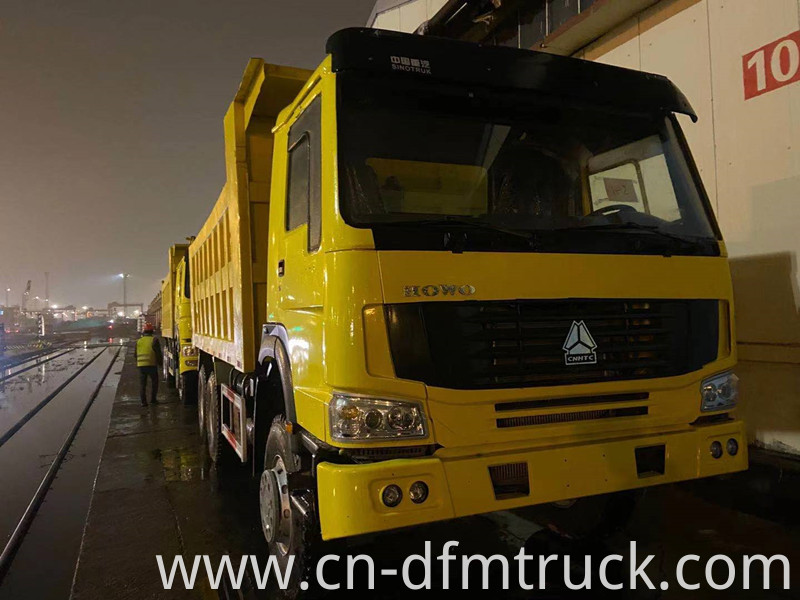 6X4 refurbished dump trucks (6)_